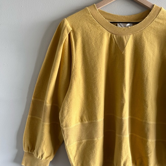 LoveShackFancy Lewin Puff-Sleeve Pullover Sweater | Size Large | NWT - Picture 8 of 16